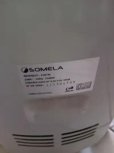 Calefactor eléctrico Somela modelo 1507M - miniatura 2