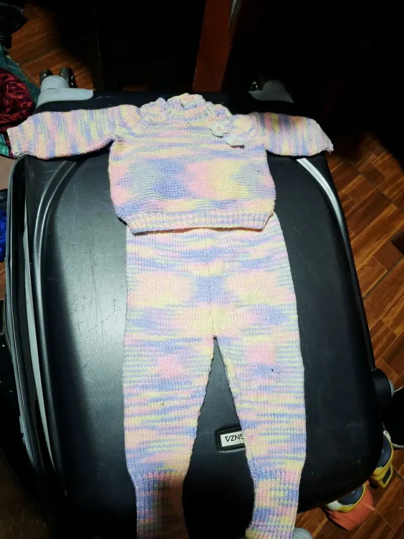 Chaqueta de niña rosada con cierre - 6