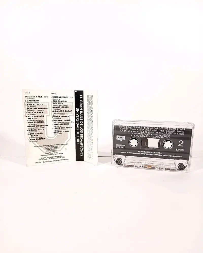 Cassette Universidaf de Chile. - 3