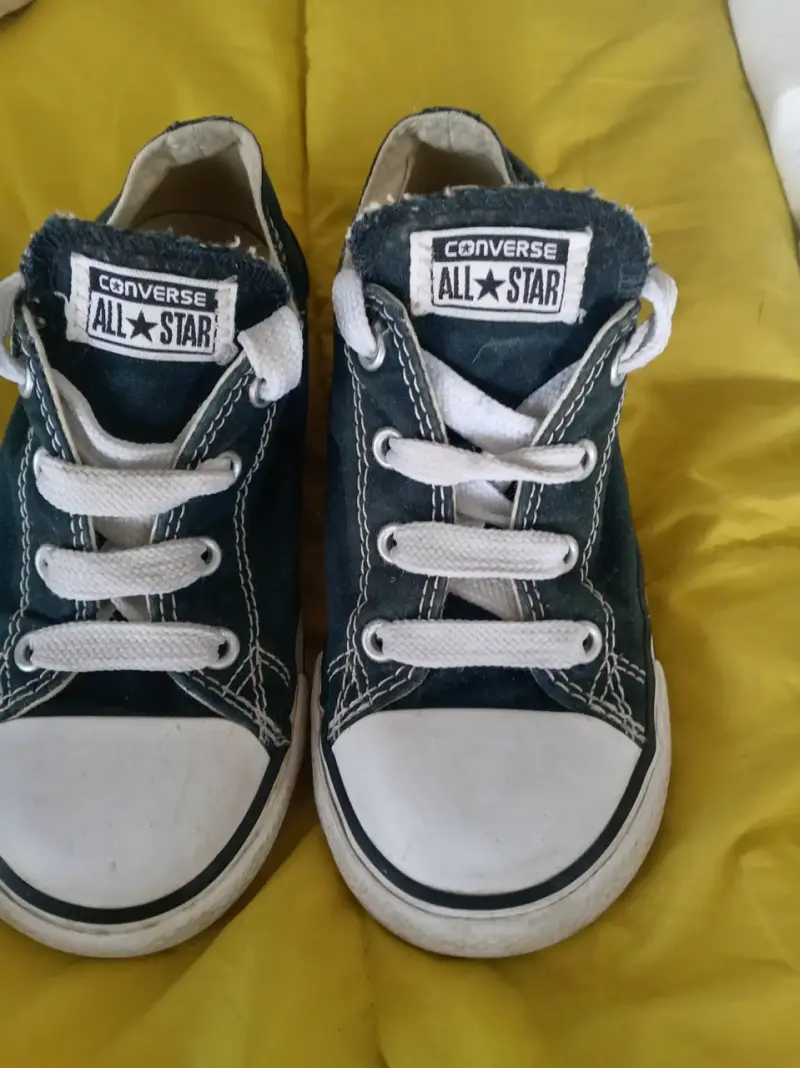 Zapatillas Converse All Star negras para niños - 5