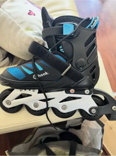 Patines en línea Hook talla M azul y negro - miniatura 1