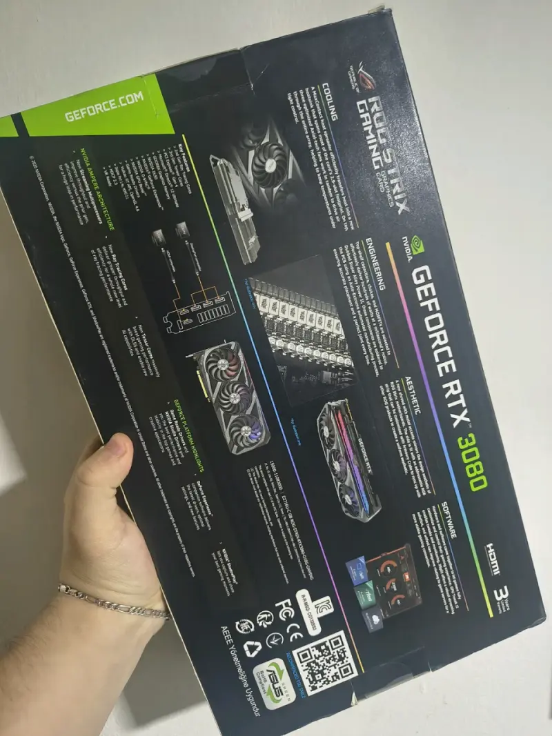 Tarjeta Gráfica Asus ROG Strix GeForce RTX 3080 - 2