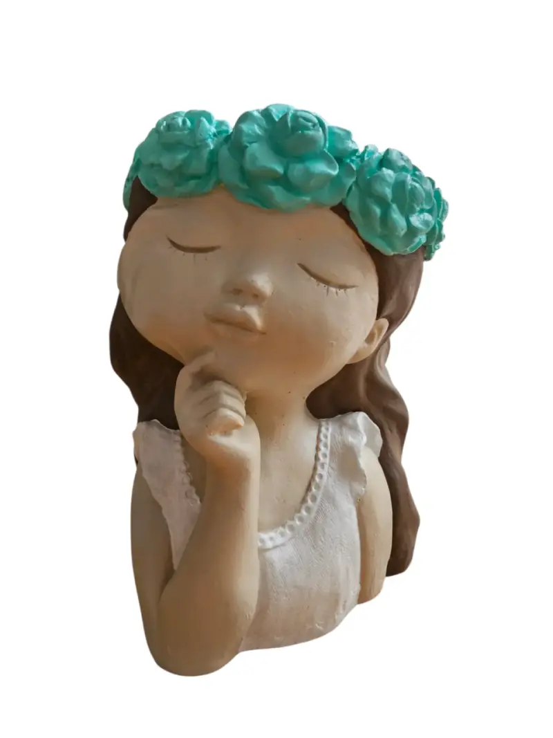 Set Maceteros decorativos adorables niñas - 2