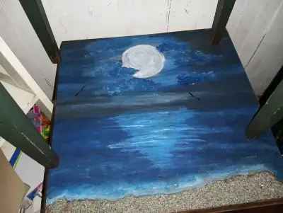 Mesas  decorativas  de paisaje al atardecer - miniatura 2