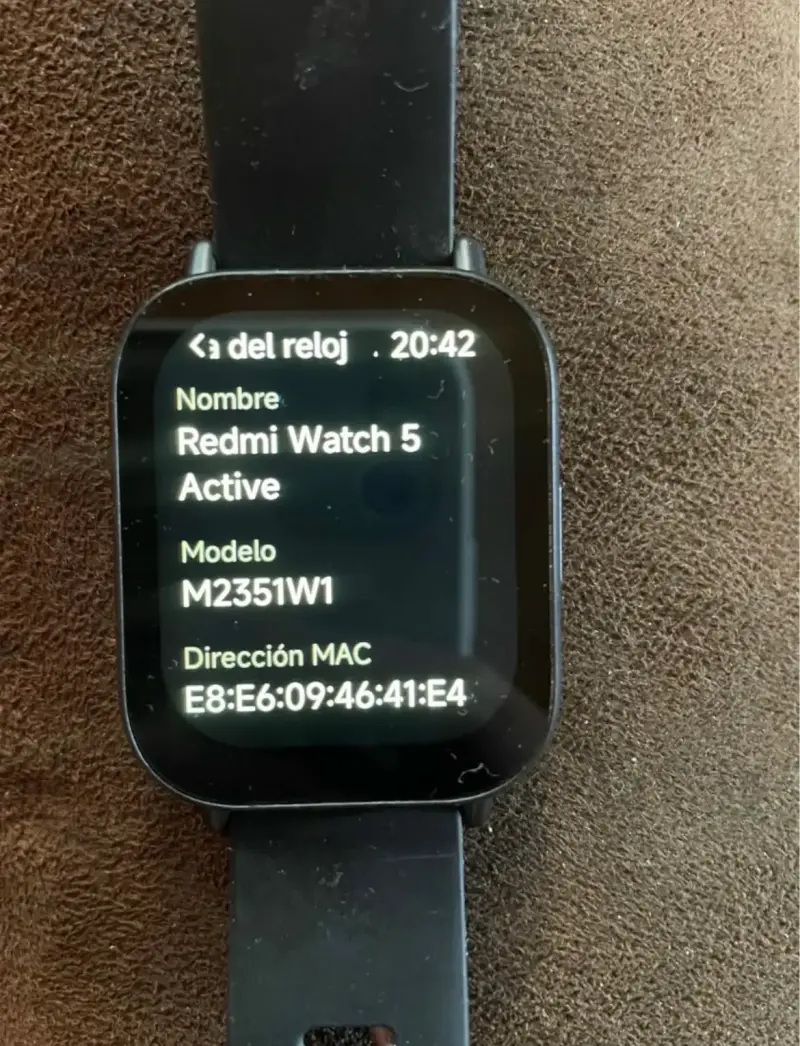 Smartwatch Redmi Watch 5 Active Negro - 4