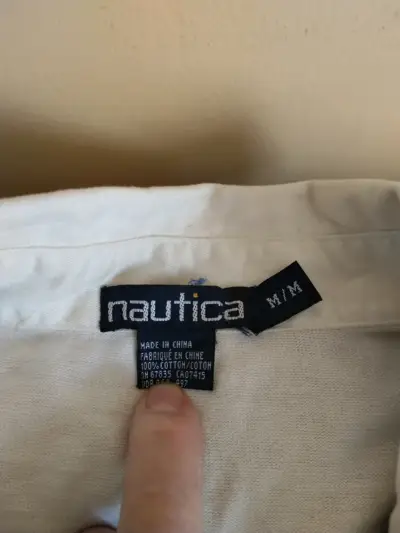Polera de rugby Nautica azul y roja - miniatura 4