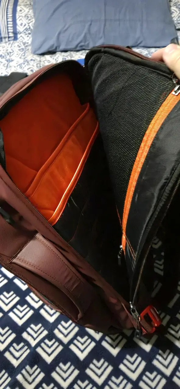 Mochila Lippi Travel Fox 26LT burdeo - 4