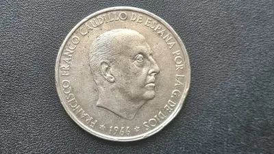 Moneda Plata 100 pesetas España. Falkland. - miniatura 1