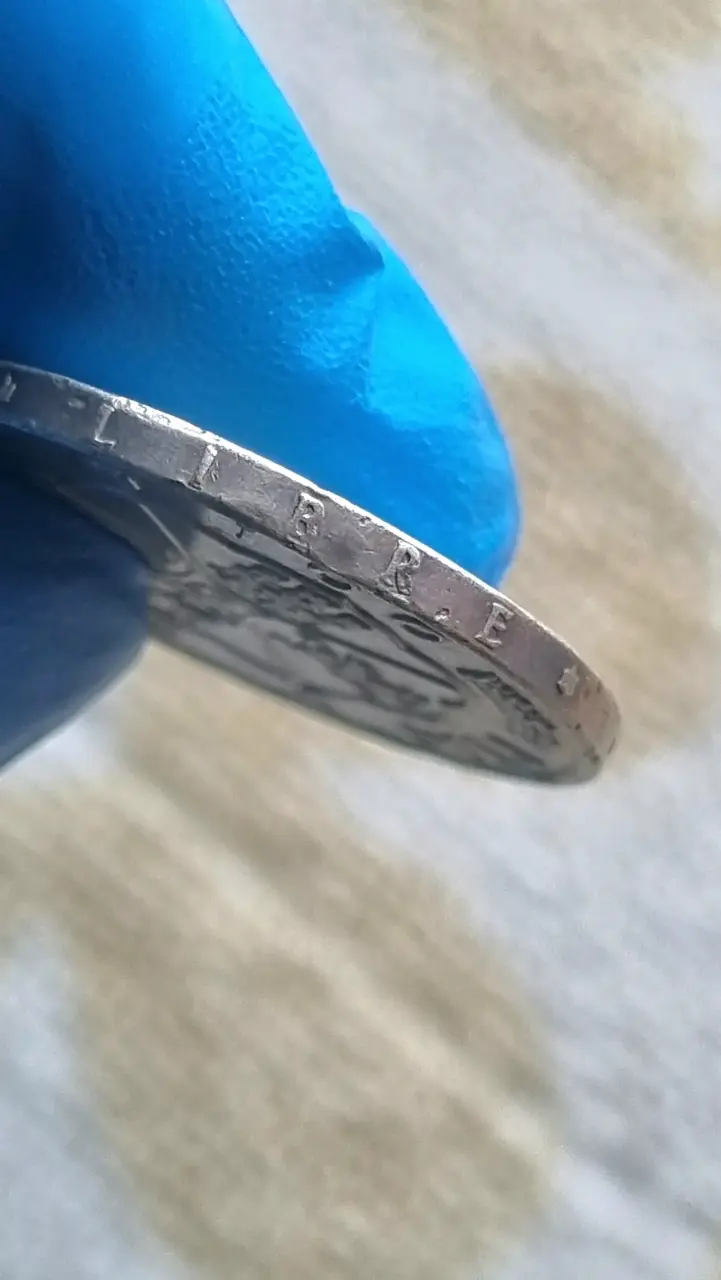 Moneda Plata 100 pesetas España. Falkland. - 3