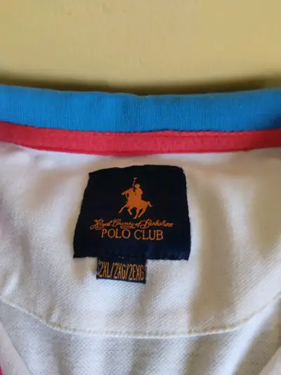Polera Polo Club blanca con detalles bordados - miniatura 4