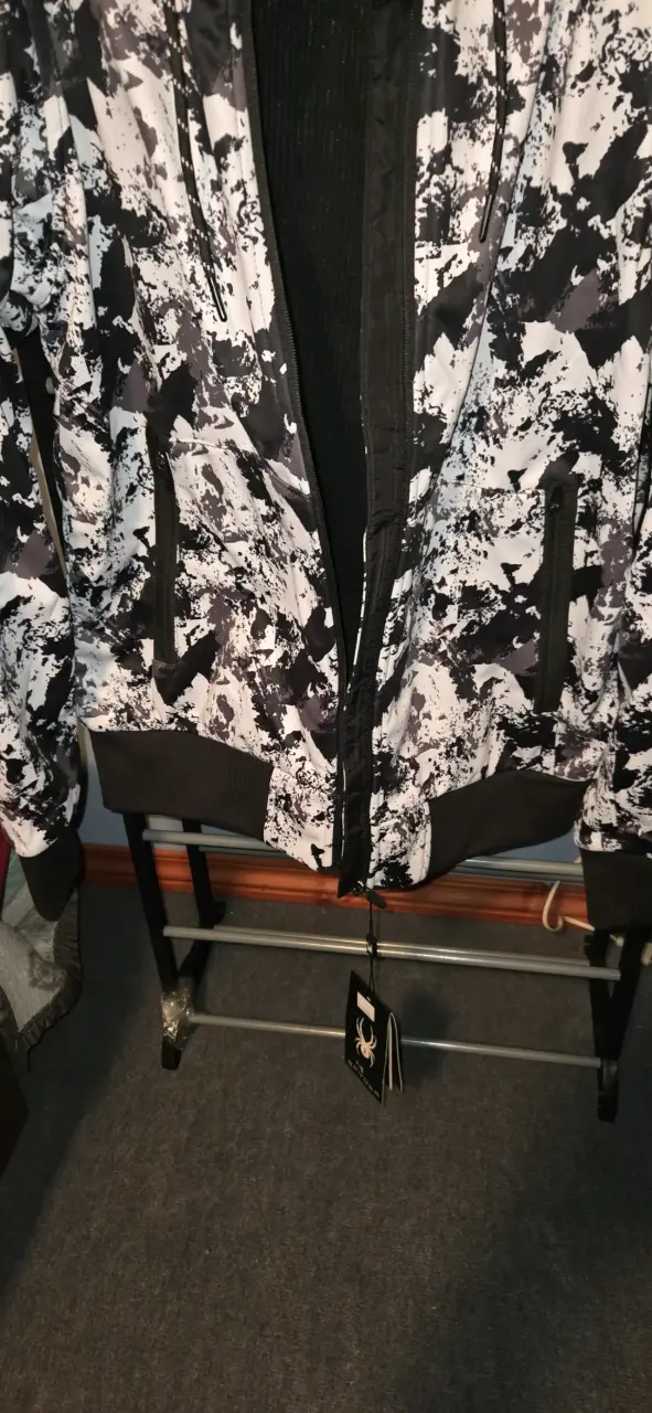 Chaqueta impermeable con capucha Spyder - 4