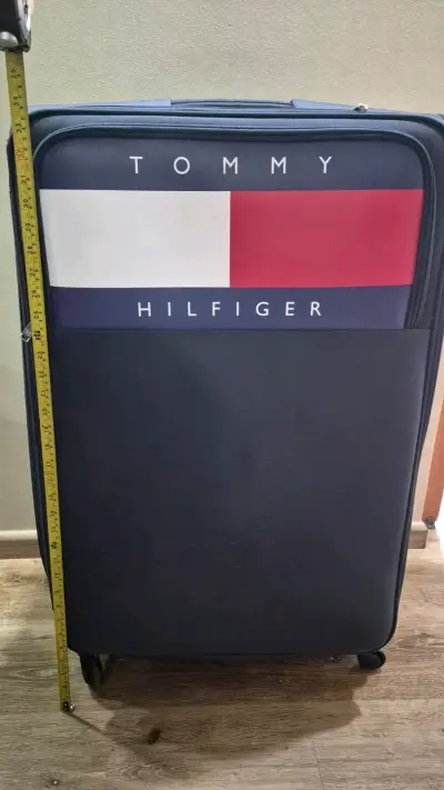 Maleta grande Tommy Hilfiger azul con ruedas - miniatura 1