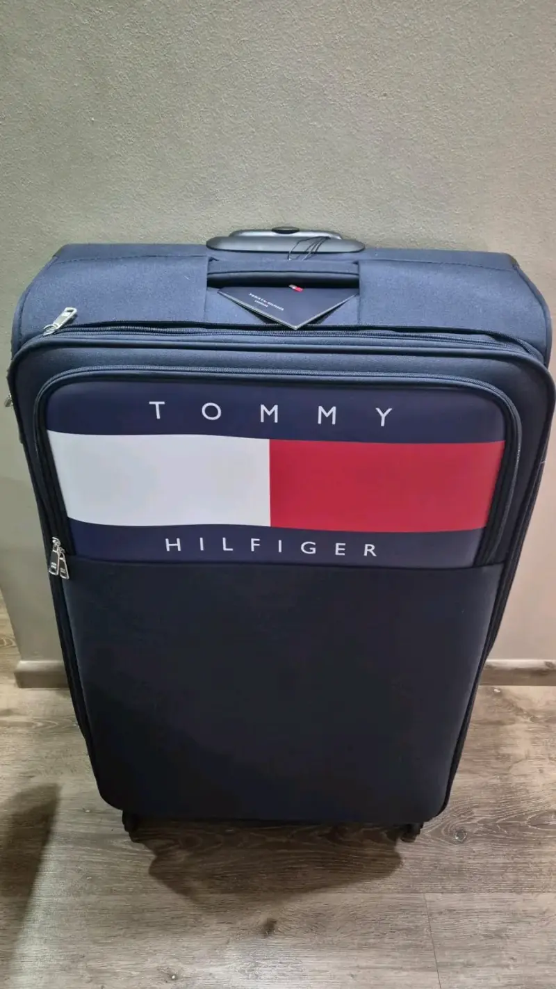 Maleta grande Tommy Hilfiger azul con ruedas - 3
