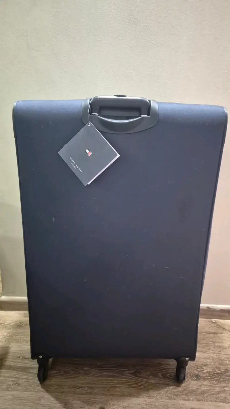 Maleta grande Tommy Hilfiger azul con ruedas - 6