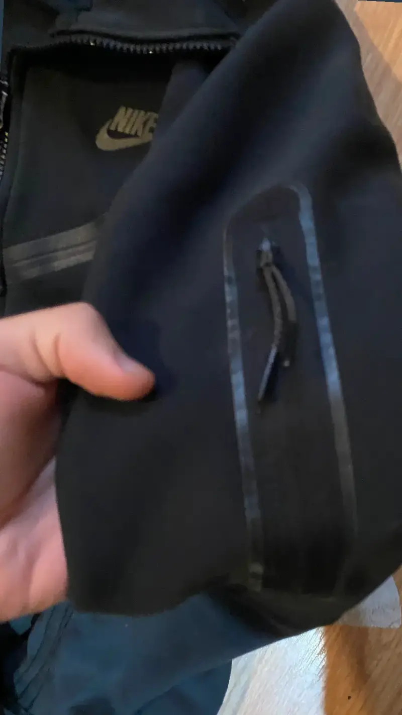 Polerón con capucha Nike negro para hombre - 2