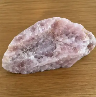 Piedra de cuarzo rosa natural 3.9 kg - miniatura 5