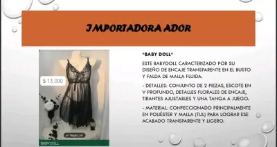 Productos importados damas - miniatura 1