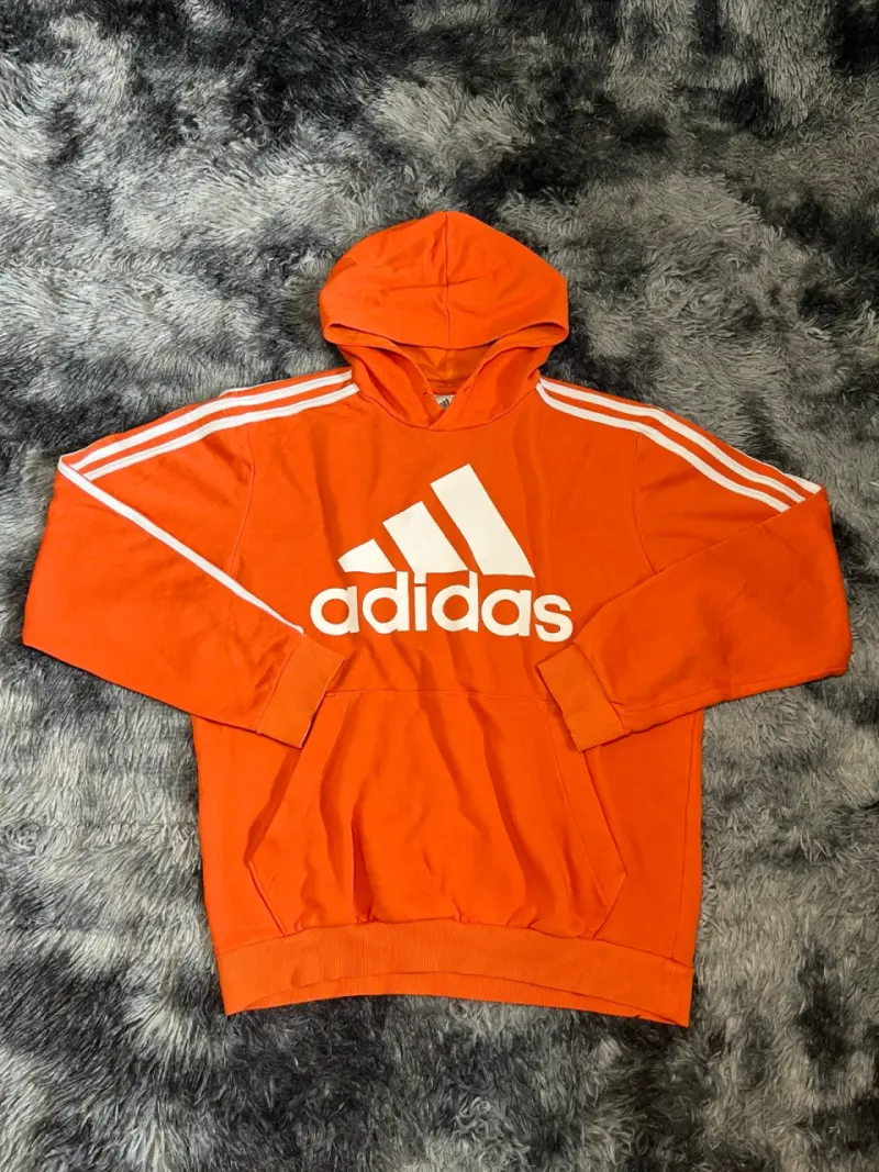 Polerón Adidas Clásico Naranja - 1