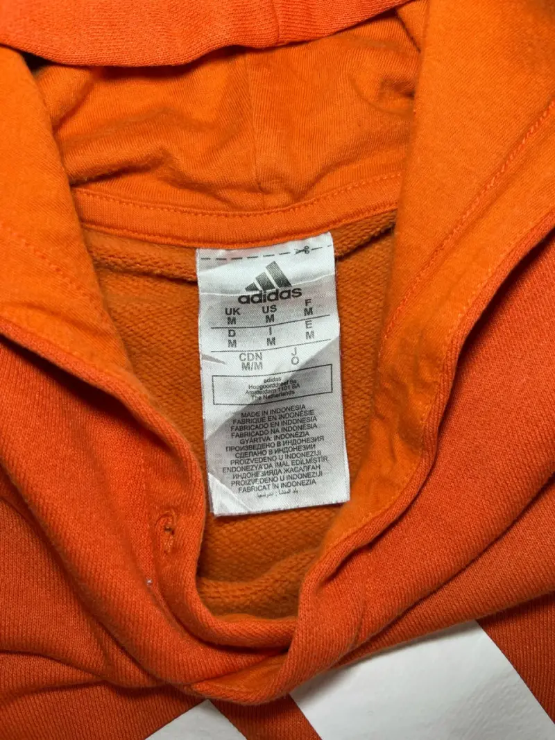 Polerón Adidas Clásico Naranja - 3