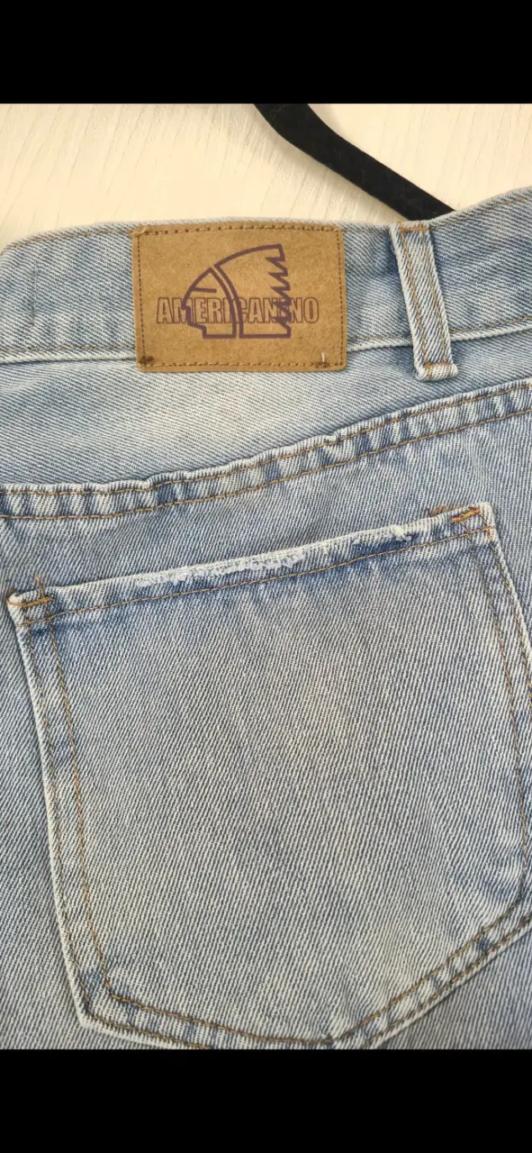 Jeans de mezclilla azul claro Americanino t44 - 4