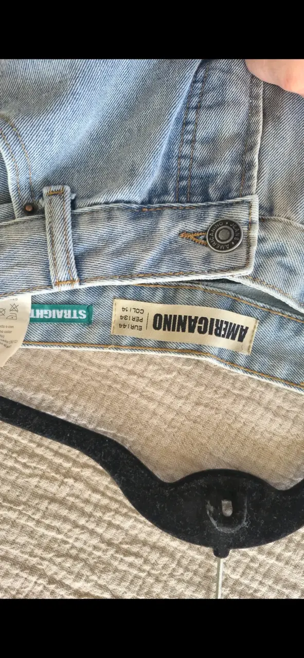 Jeans de mezclilla azul claro Americanino t44 - 6