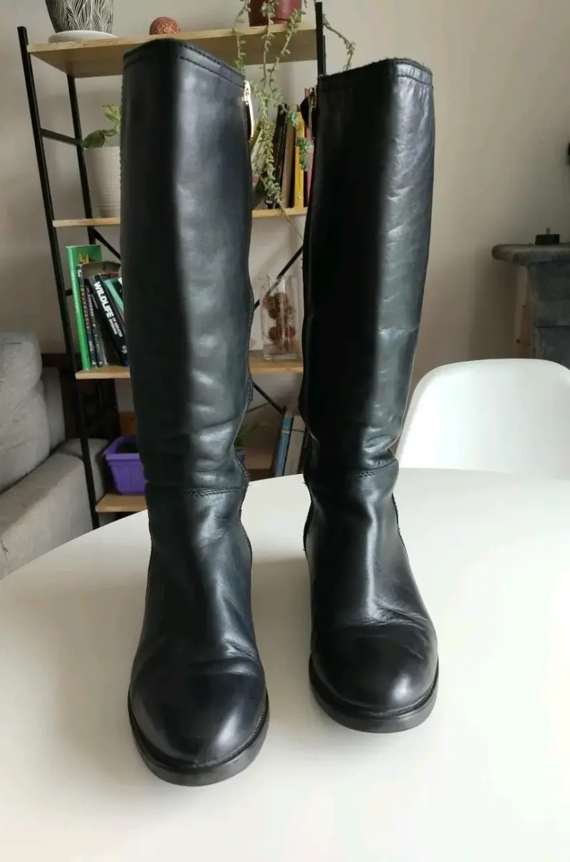 Botas de cuero Gacel talla 36 con cierre lateral - 3