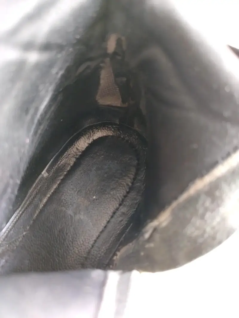 Botas de cuero Gacel talla 36 con cierre lateral - 5