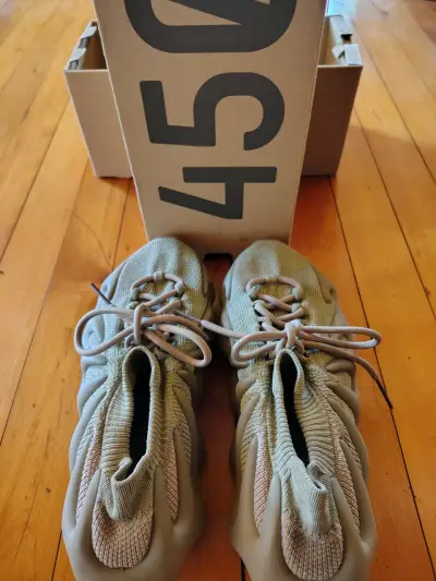 Zapatillas deportivas Yeezy 450 color beige - miniatura 3