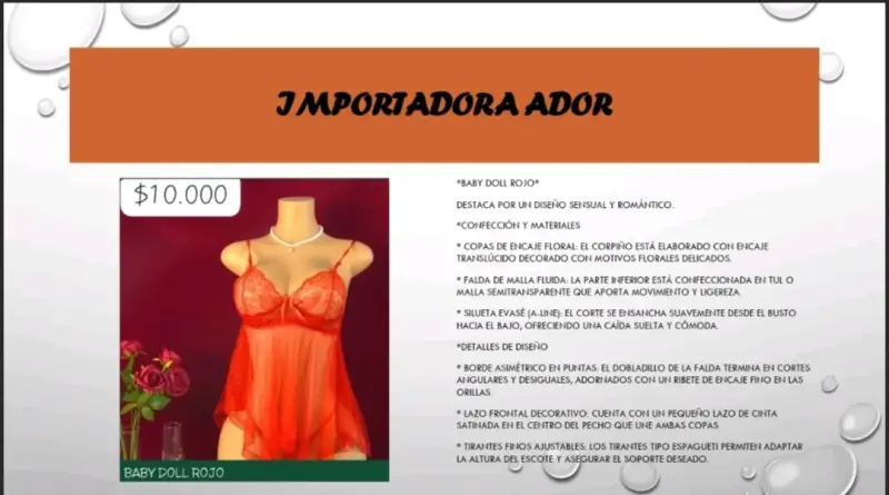 Artículos importados damas - 1