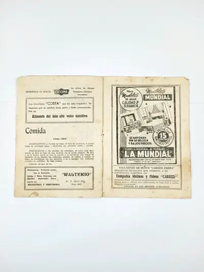 Antiguas revistas Compañía de Gas de Valparaíso. - miniatura 4
