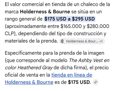 Chaleco Ashby Holderness & Bourne NUEVO - miniatura 5