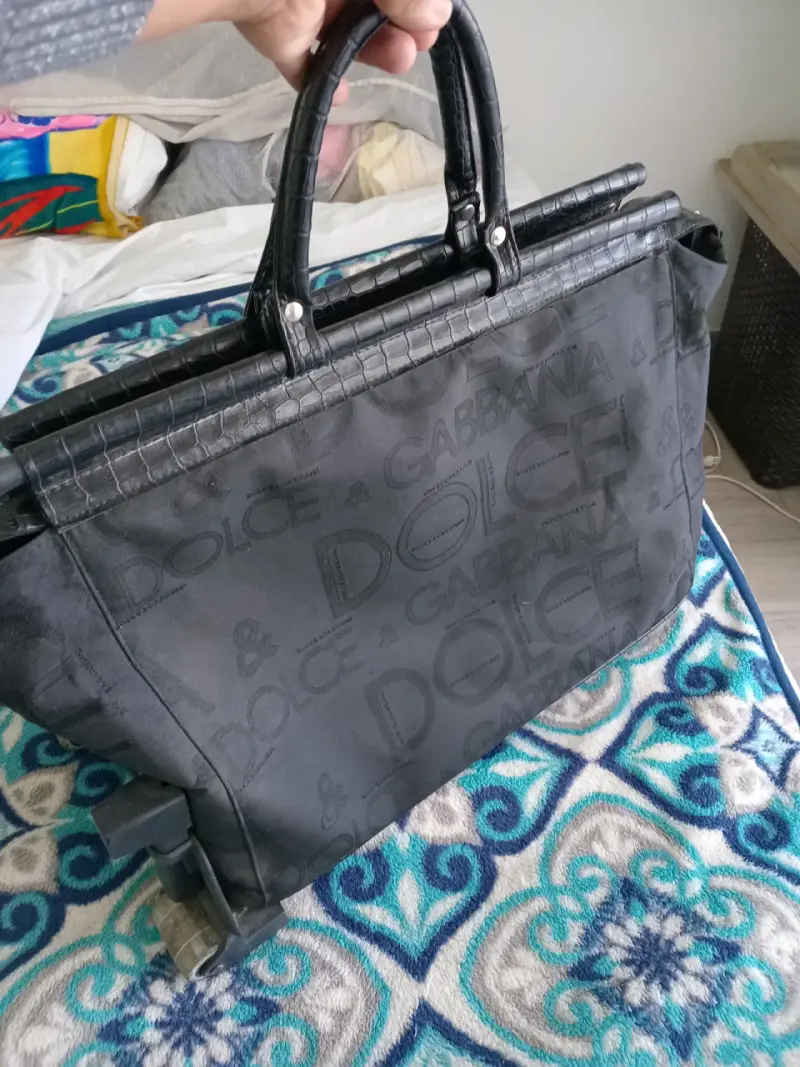 Bolso de viaje negro elegante - 3