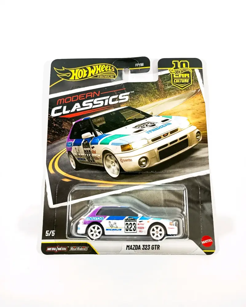 Hot Wheels Premium. Mazda 323 GTR Modern Classics.