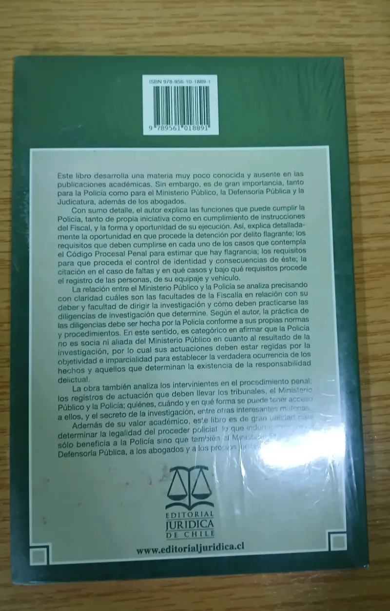Libro La Policía Frente Al Código Procesal Penal - 2