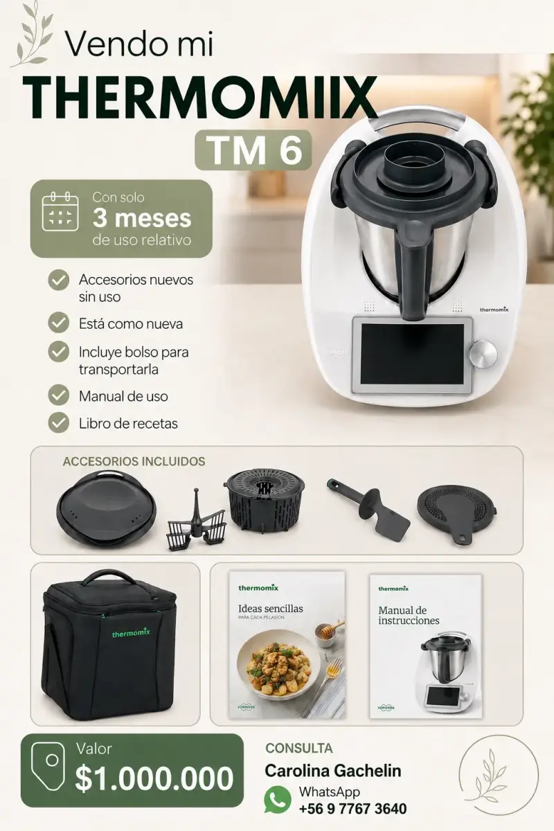 Robot de cocina Thermomix TM6 Vorwerk - 3