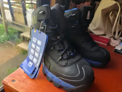 Botas de Seguridad Hard Work Negras Talla 39 - miniatura 1