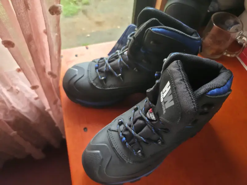 Botas de Seguridad Hard Work Negras Talla 39 - 2
