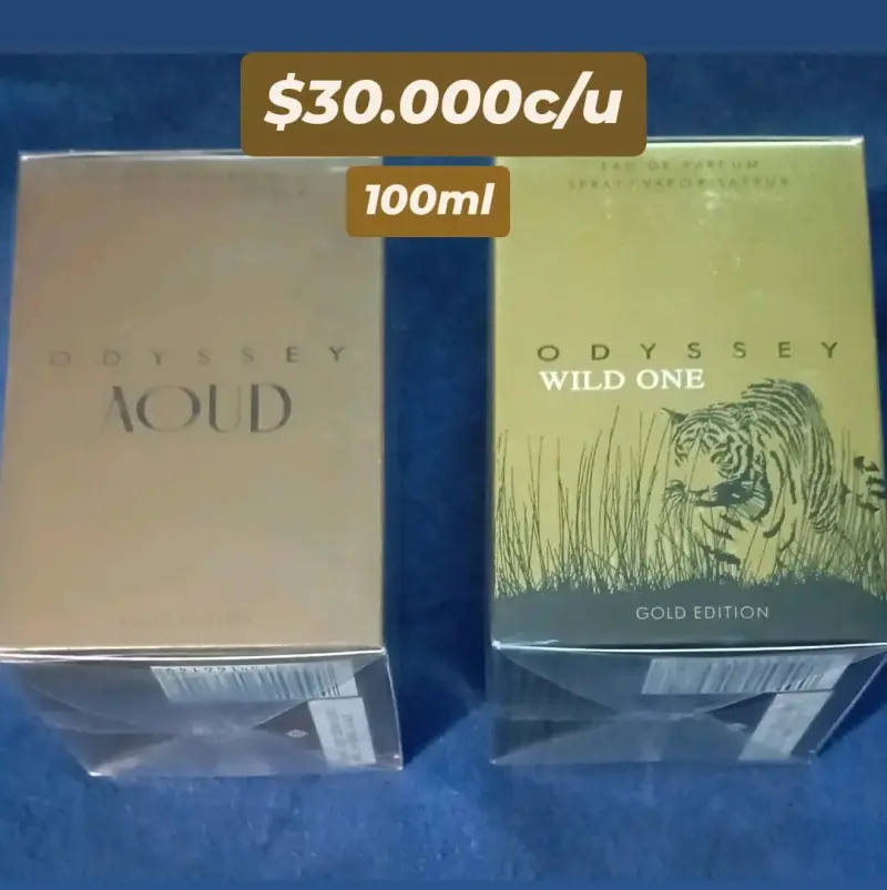 Perfumes Árabes Odyssey Aoud y Wild One 100ml - 1