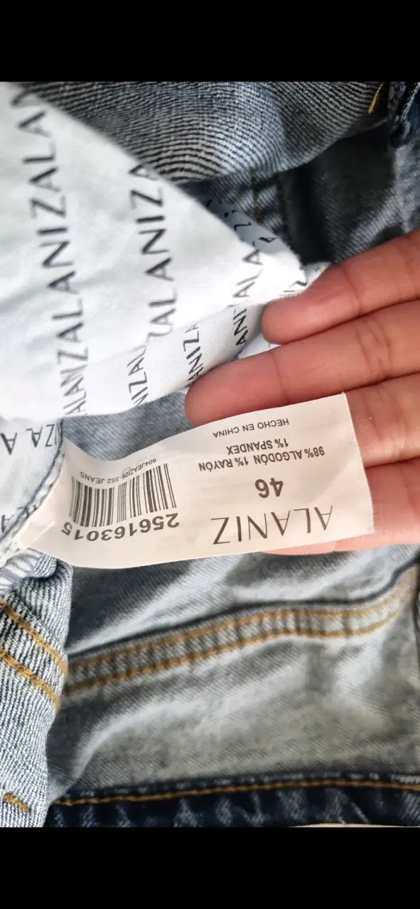 Jeans Alaniz rectos talla 46 - 5