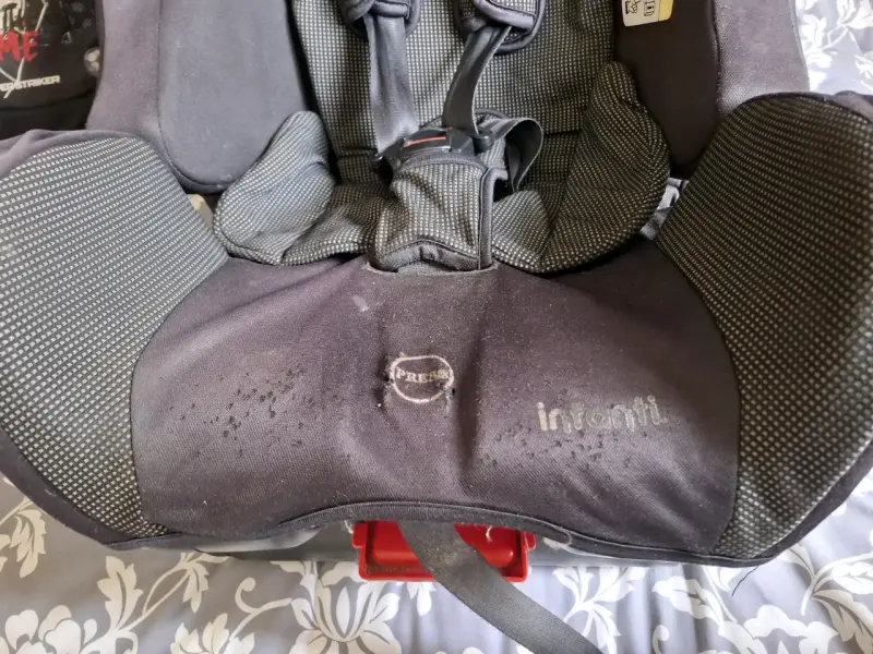Silla de Auto Infanti Negra para Bebé - 5