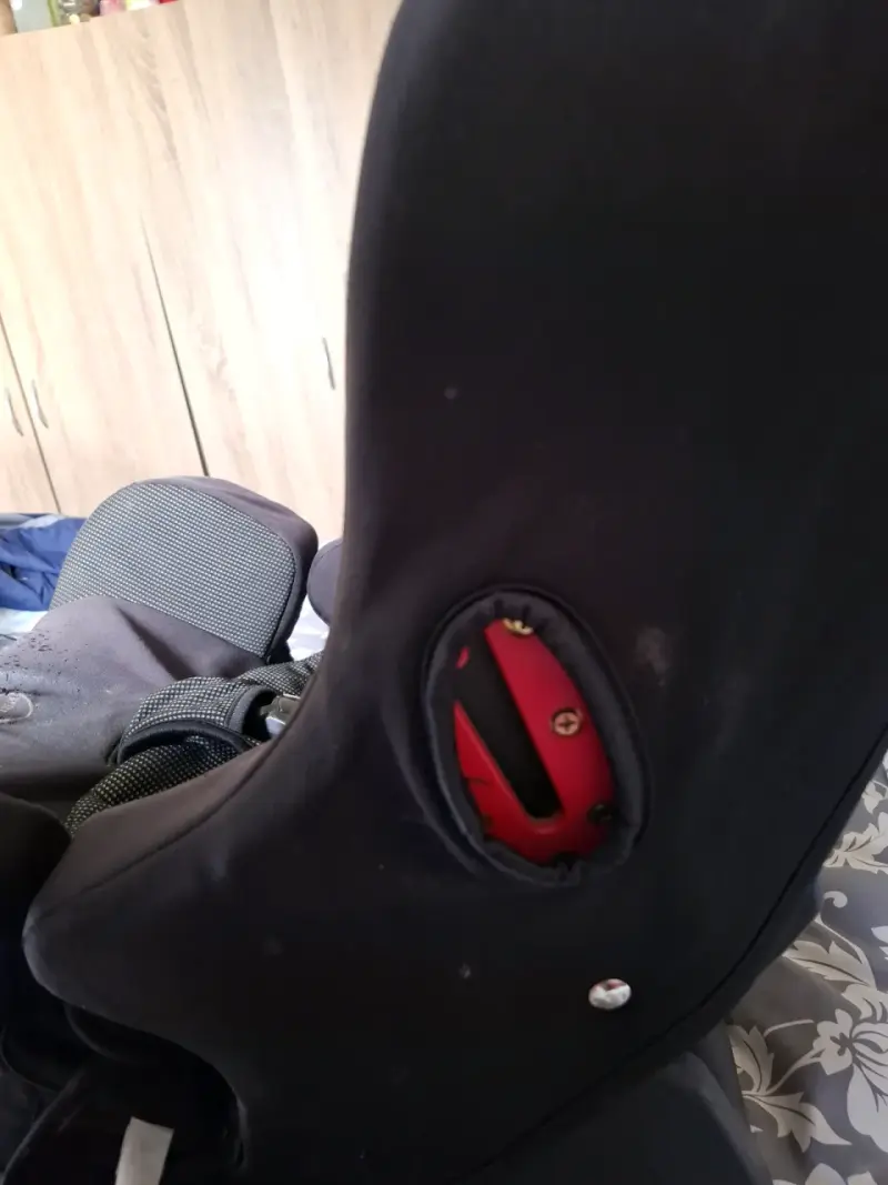 Silla de Auto Infanti Negra para Bebé - 6