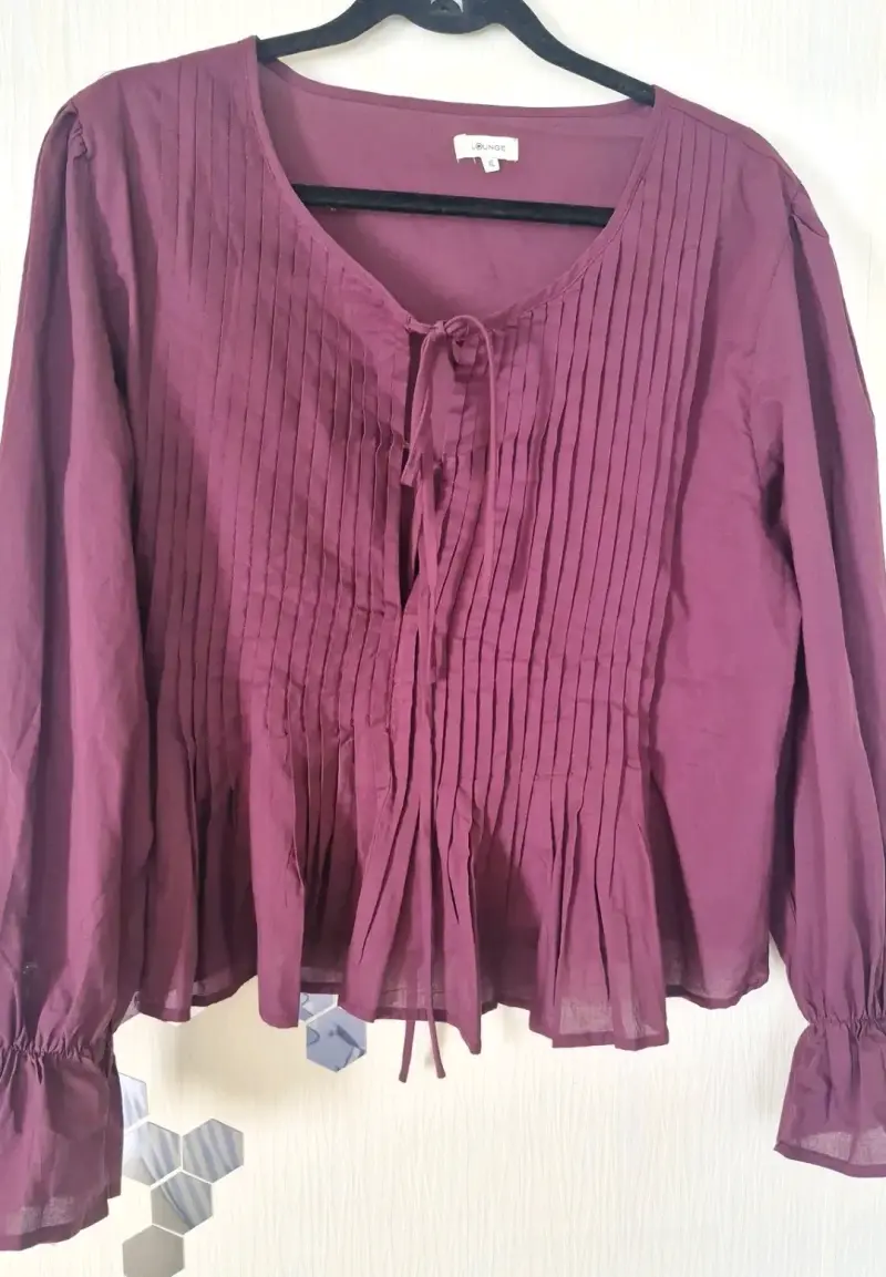 Blusa morada, Lounge t.XL - 1
