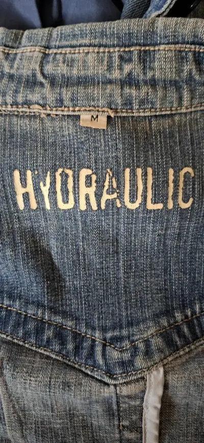 Chaqueta de mezclilla vintage para mujer - miniatura 3
