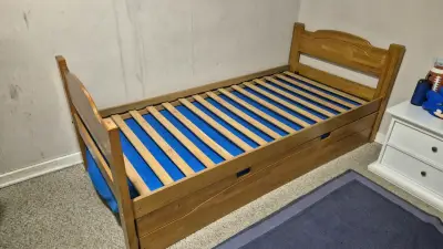Cama nido doble ó camarote madera Magasa - miniatura 1