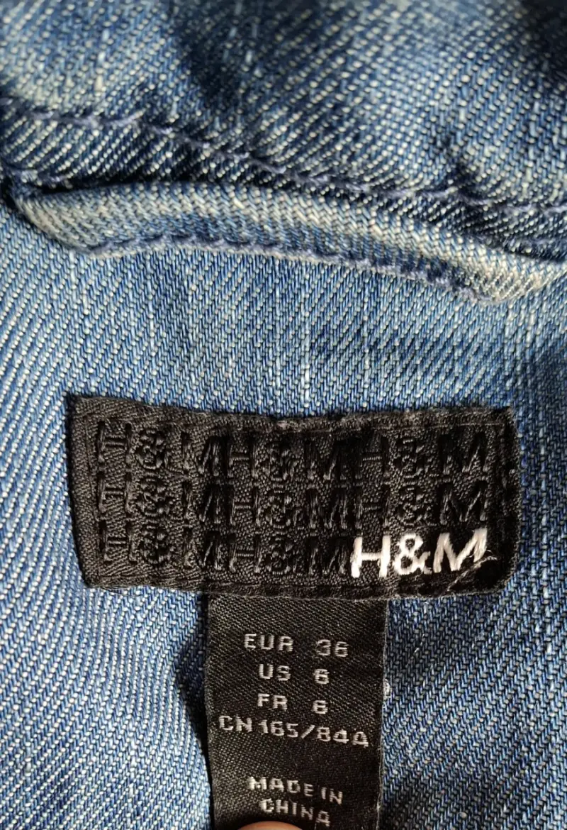 Chaqueta de mezclilla vintage para mujer - 3