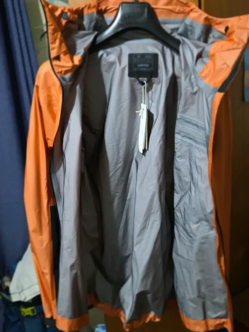 Chaqueta impermeable Adidas Terrex Gore-Tex naranja - 2