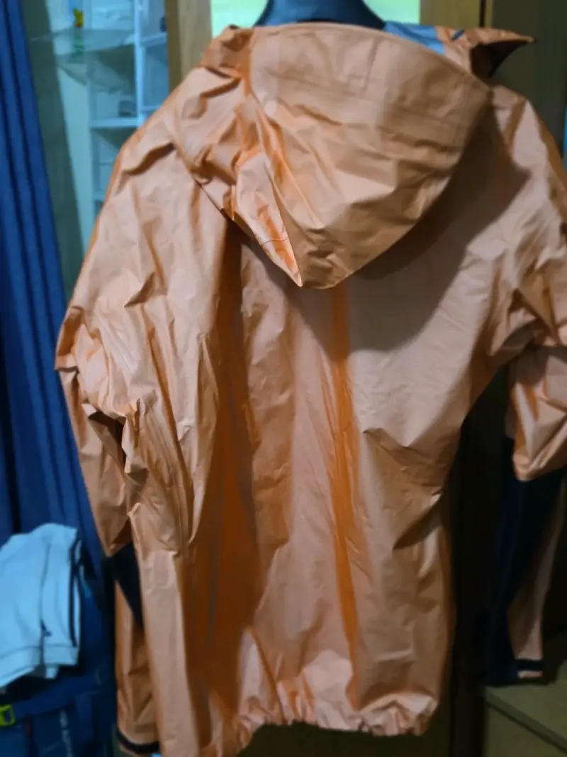 Chaqueta impermeable Adidas Terrex Gore-Tex naranja - 4