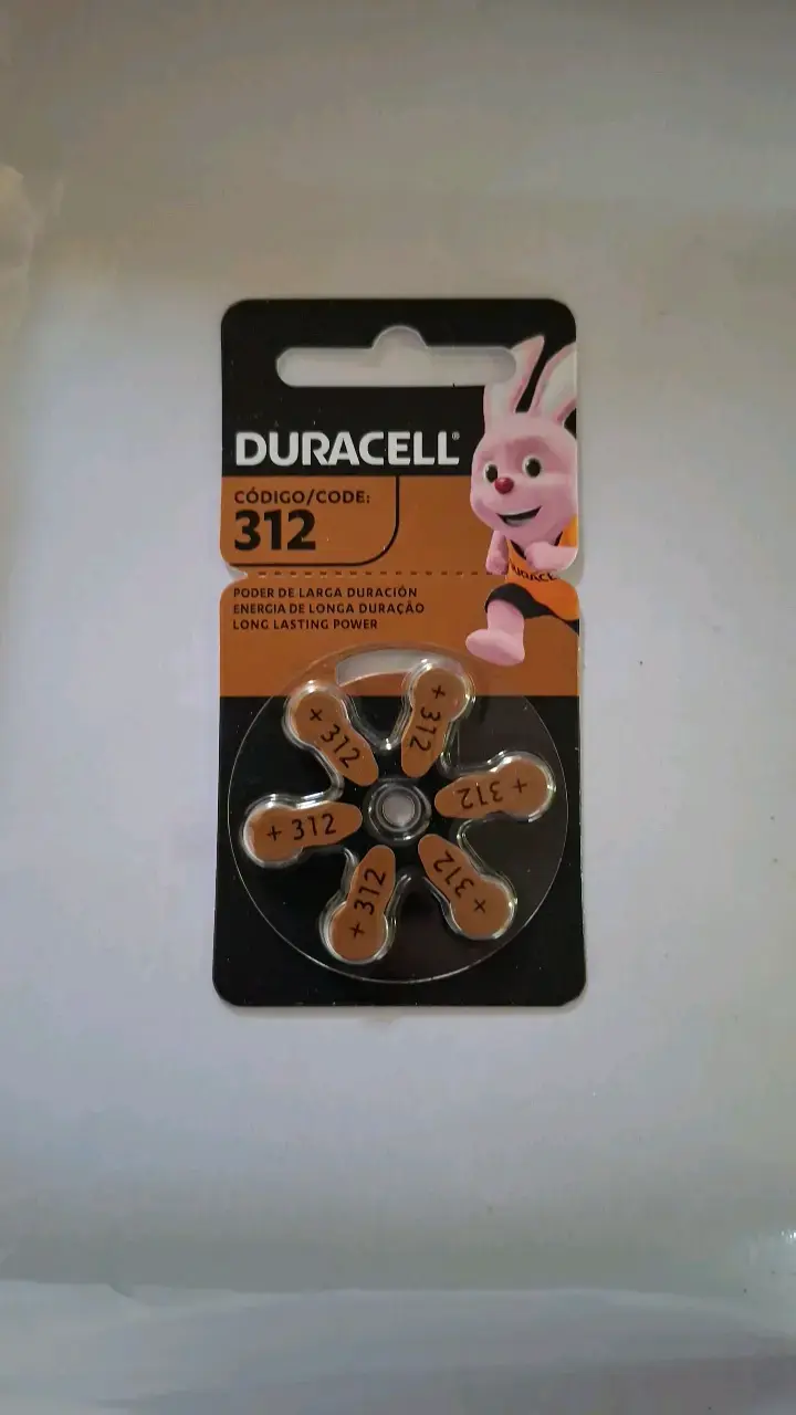 Pilas auditivas Duracell 312