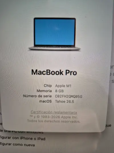 MacBook Pro con chip M1 y 8GB RAM - miniatura 4