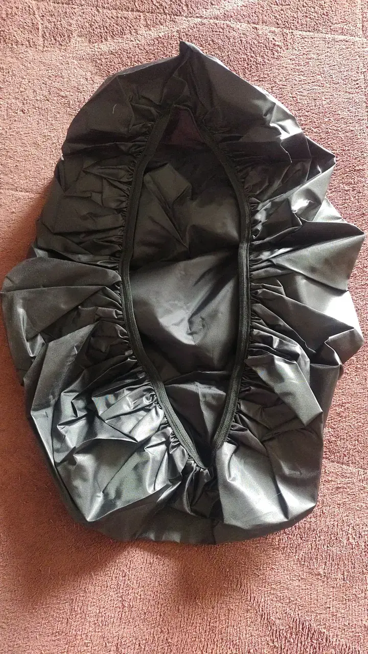 Funda impermeable para mochila negra - 3